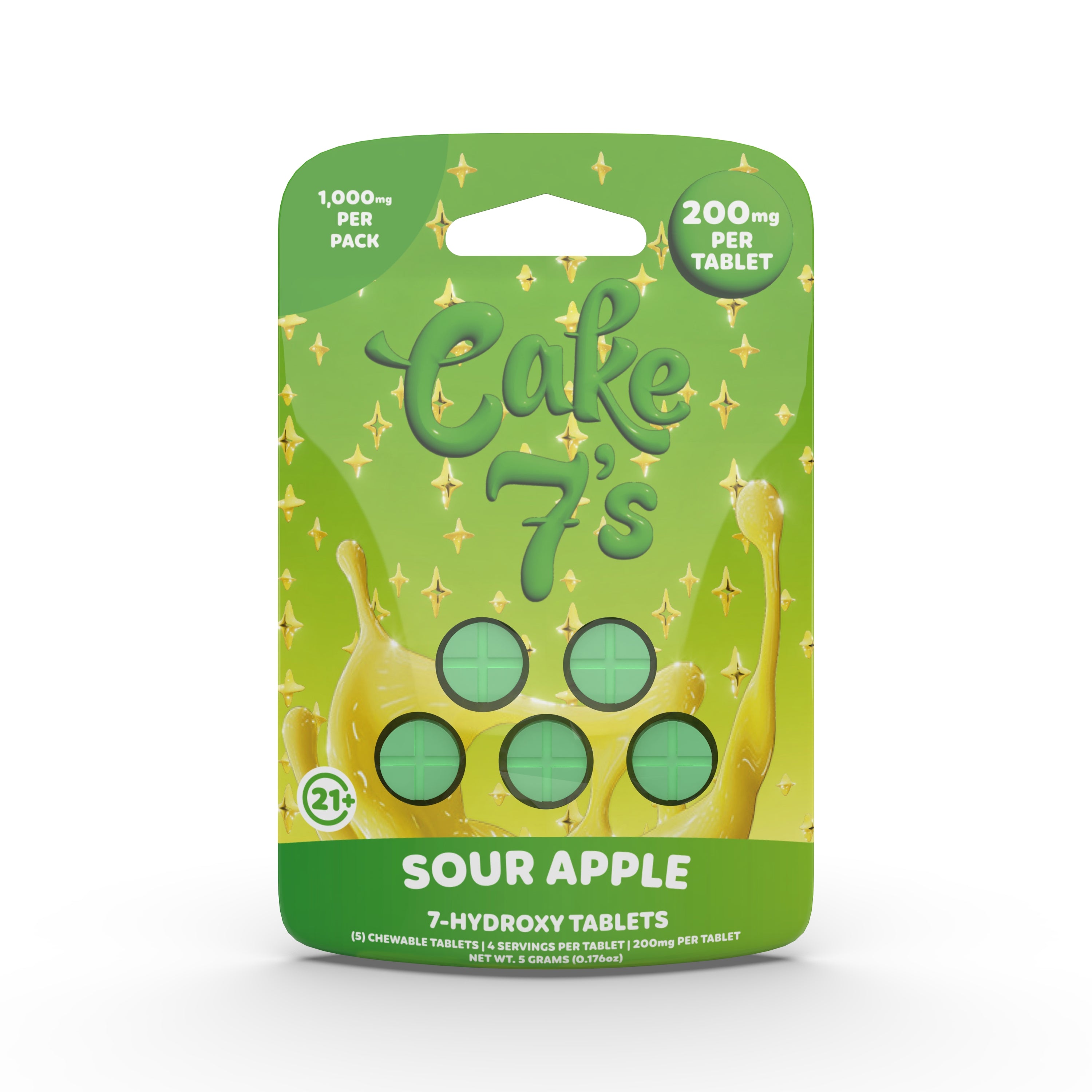 Cake 7's 7-OH Tablets (1000mg - 5 Count)