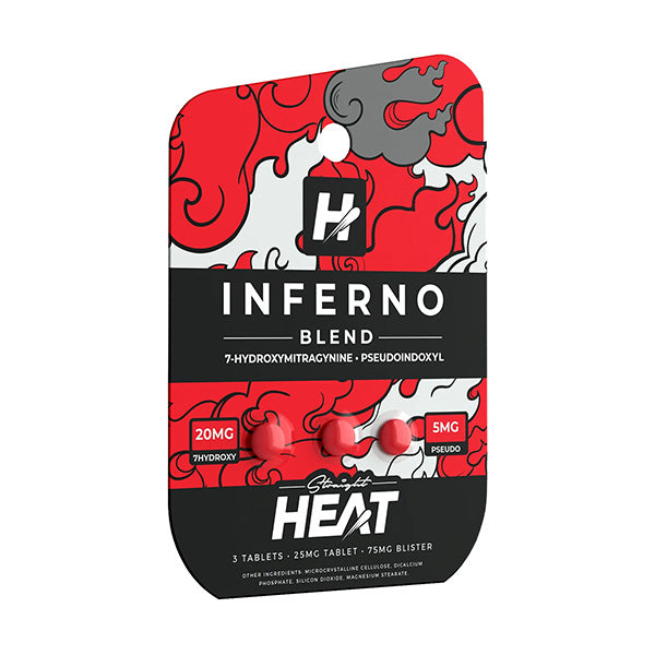 Straight Heat Inferno Blend 7OH + Pseudo Tablets