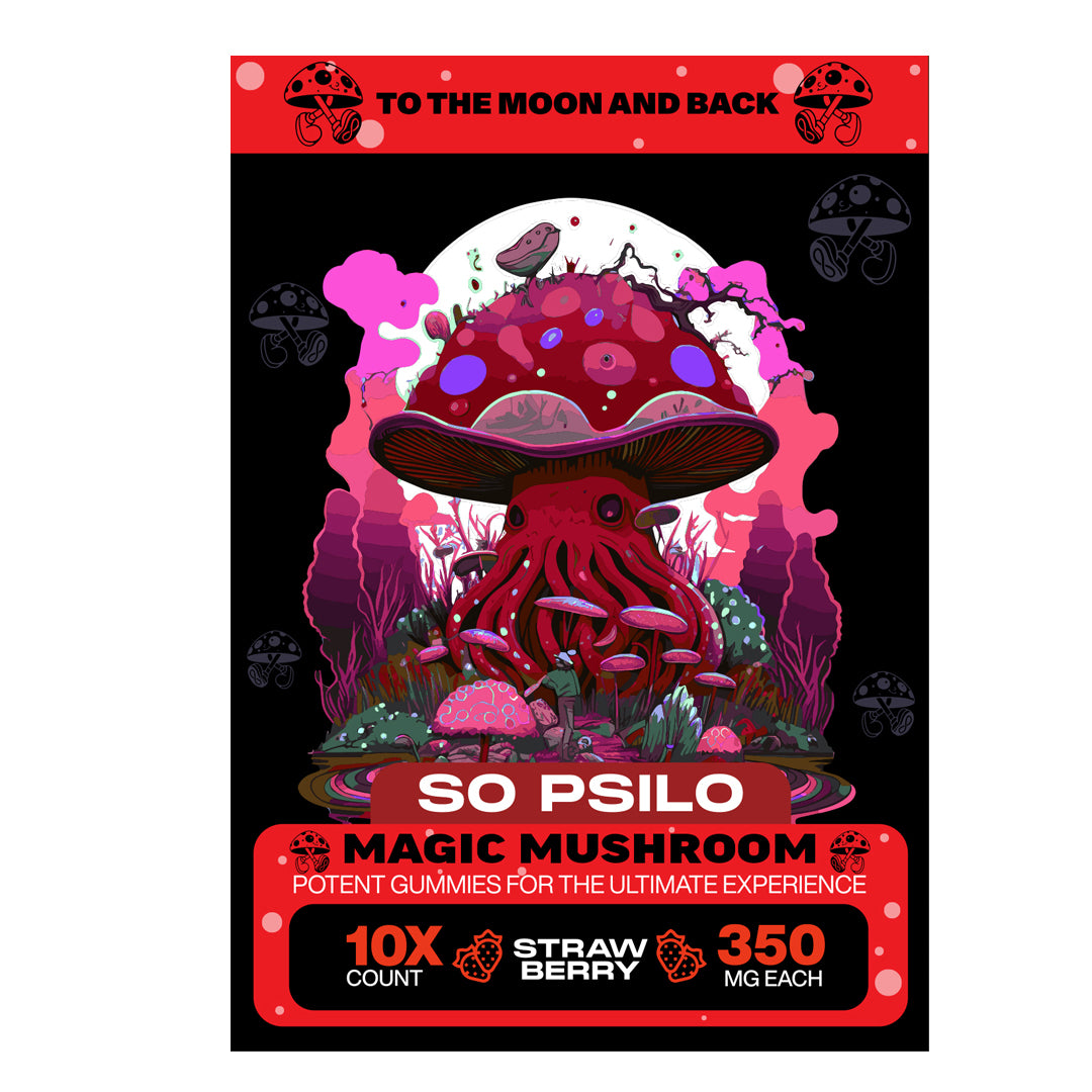 So Psilo Magic Mushroom Gummies (3500mg - 10 Count)