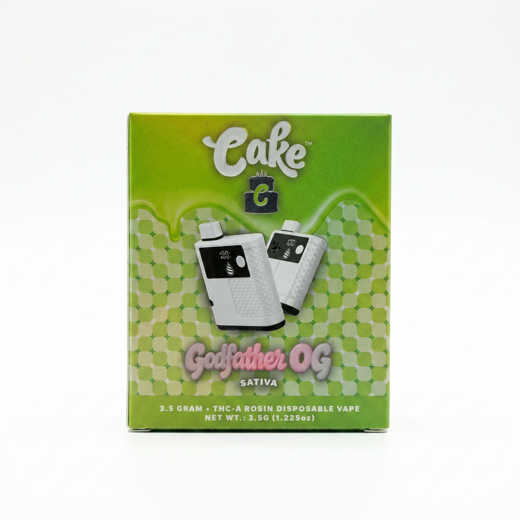 Cake THC-A Live Rosin Disposable (3500mg)