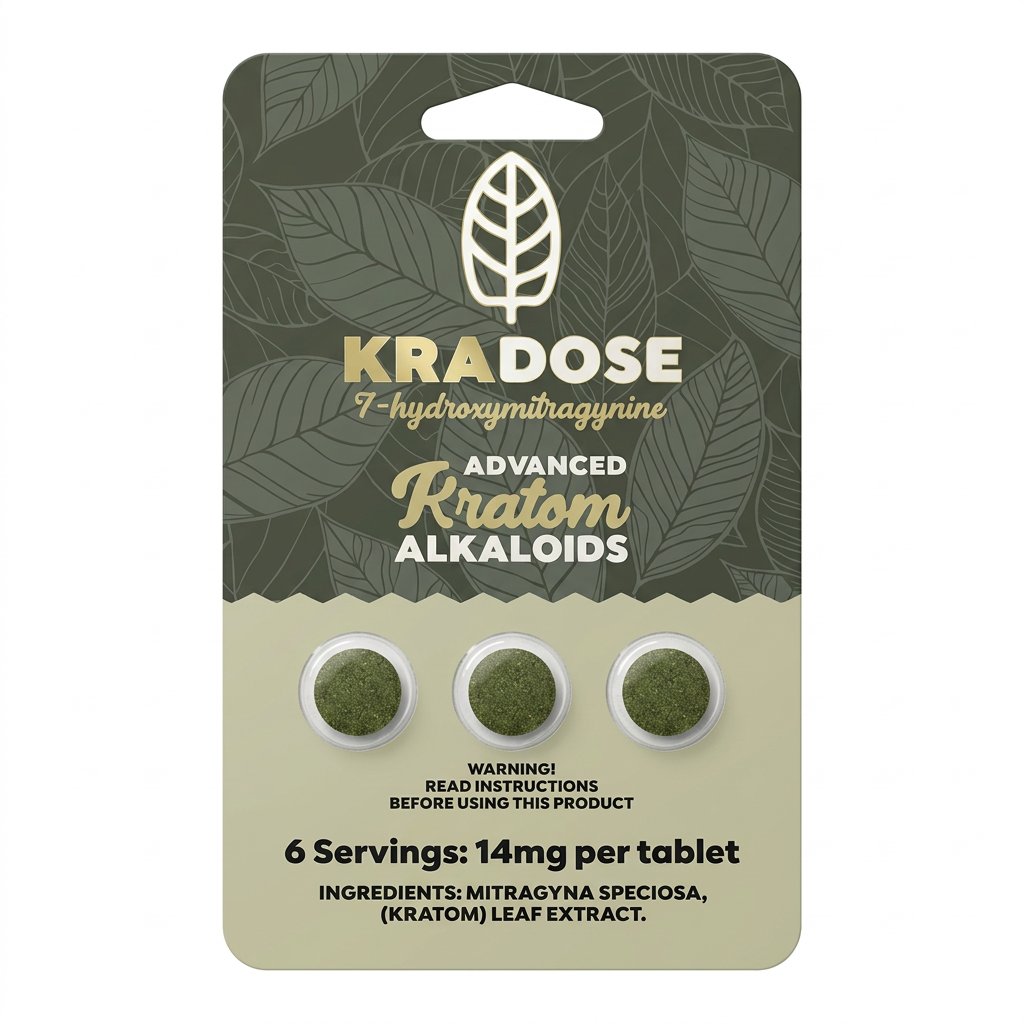 Kradose 7-OH Tablets (42mg - 3 Count)