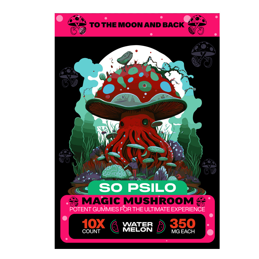 So Psilo Magic Mushroom Gummies (3500mg - 10 Count)