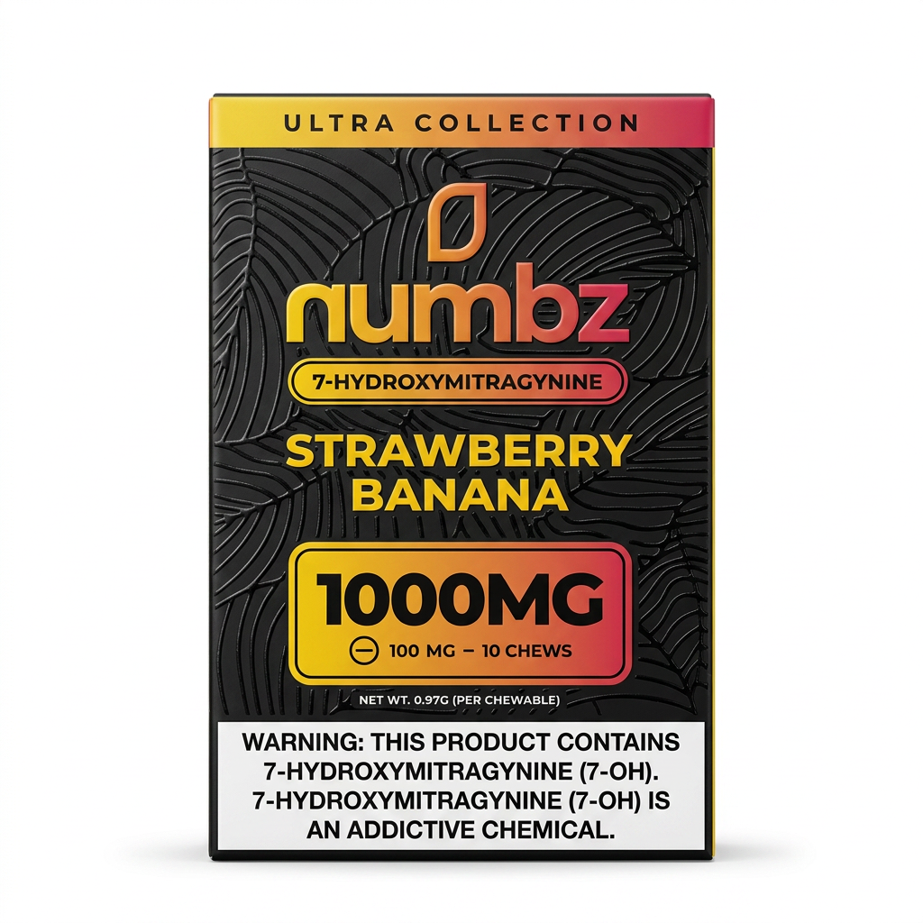 Numbz 7-OH Tablets (1000mg - 10 Count)
