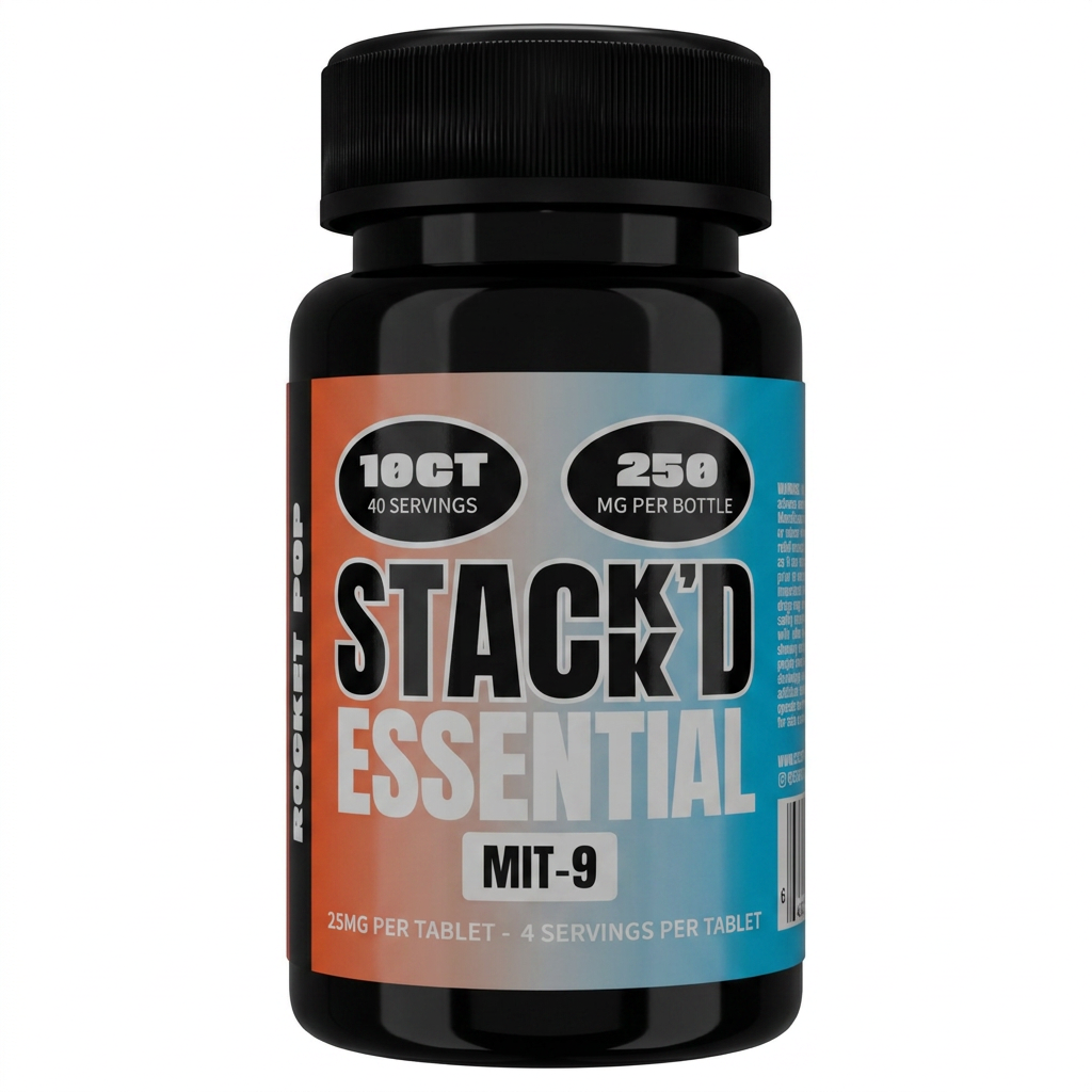 Stack'd Essential MIT-9 Tablets (250mg - 10 Count)
