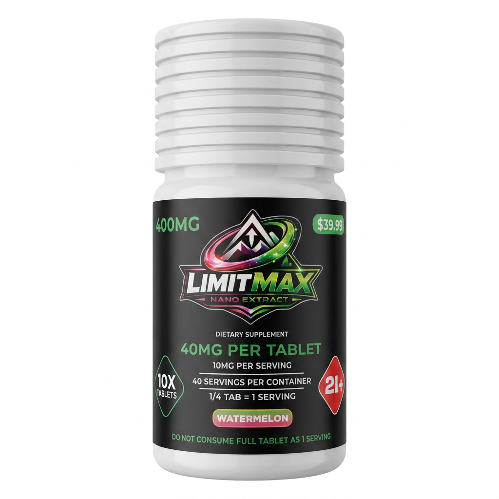 LimitMax Nano Extract Tablets (400mg - 10 Count)