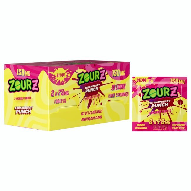 Zourz 7-OH Tablets (150mg - 2 Count)