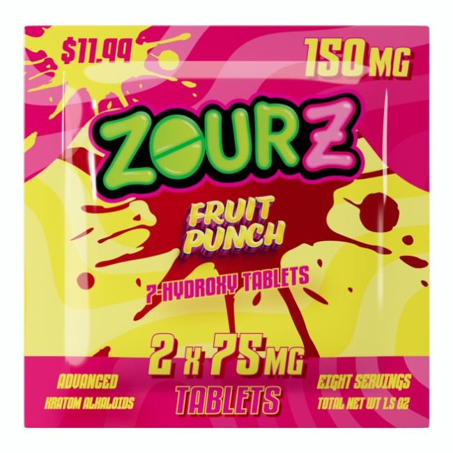 Zourz 7-OH Tablets (150mg - 2 Count)