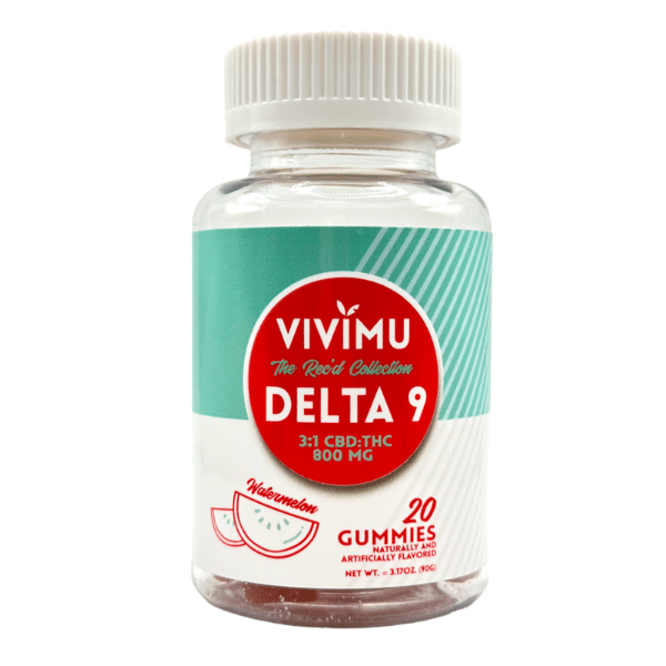 Vivimu Delta 9 CBD Gummies – REC’d 3:1 CBD:THC