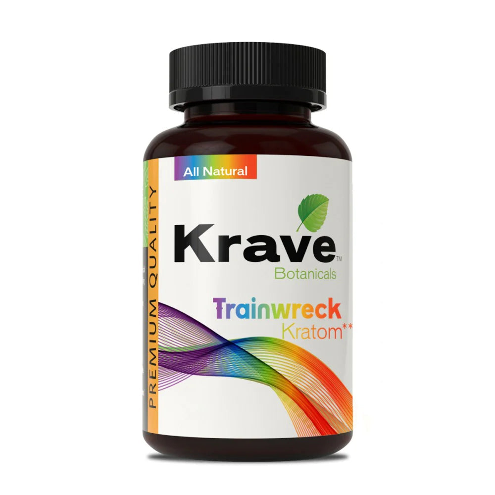 Krave Extract Enhanced Kratom Capsules (100ct)