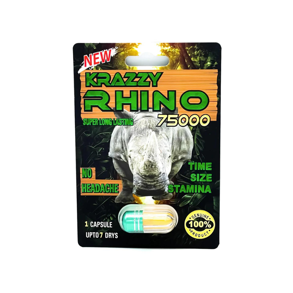 Krazzy Rhino 75000 Male Enhancement Pill