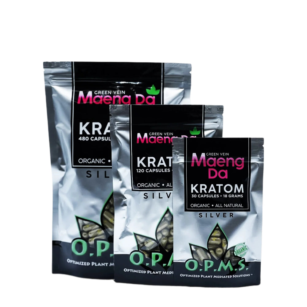 O.P.M.S Silver Kratom Powder