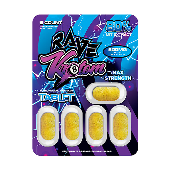 Rave Kratom Tablets