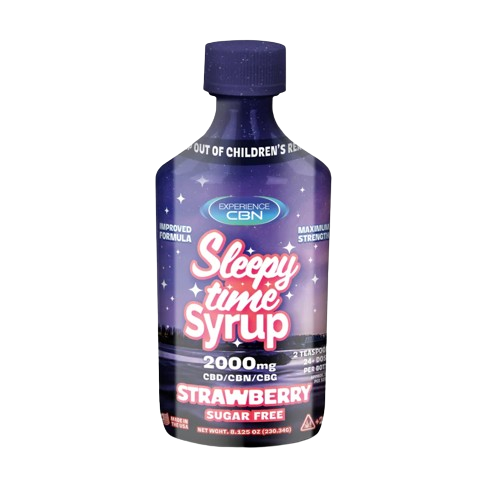 Experience Sleepy Time Syrup - Sugar Free Strawberry
