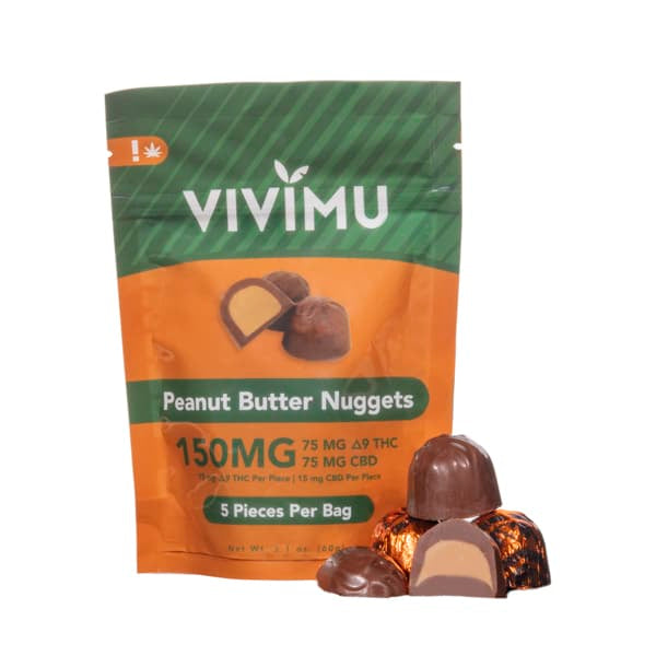 Vivimu Delta 9 Peanut Butter Chocolate Nuggets