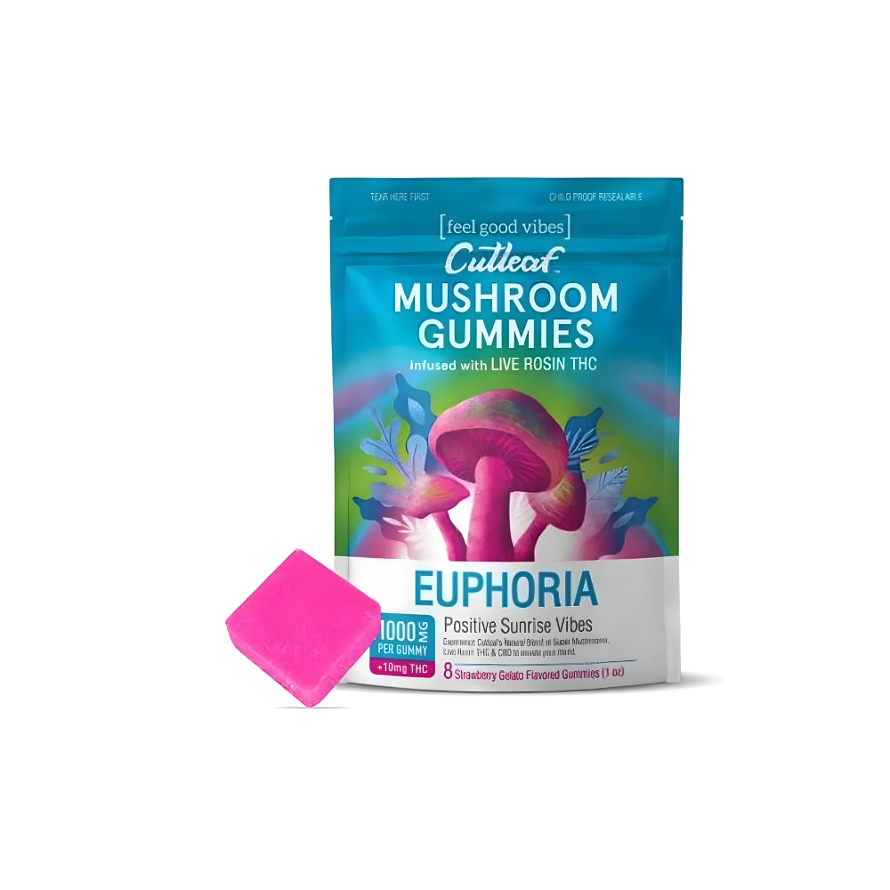 Cutleaf Euphoria Mushroom Gummies