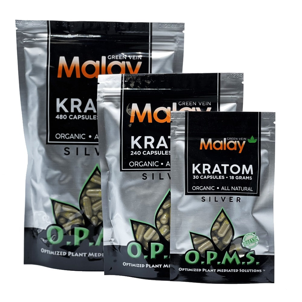 O.P.M.S Silver Kratom Powder