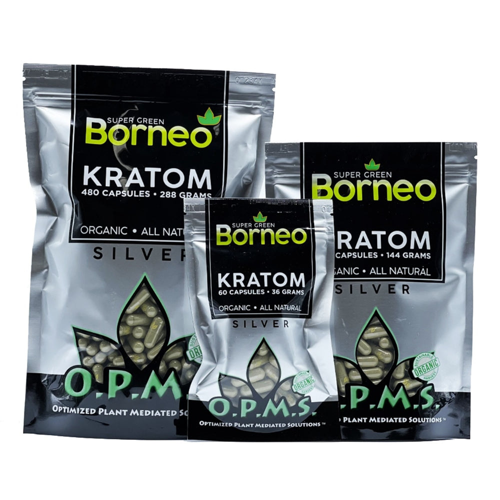 O.P.M.S Silver Kratom Powder