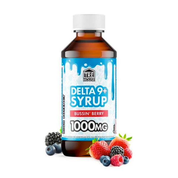 Tre House Delta-9 Syrup (1,000mg)