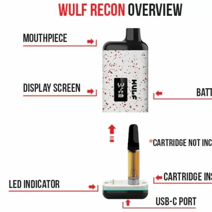 Yocan Wulf Recon Cartridge Vaporizer